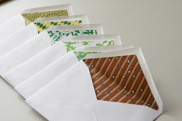 Envelope Liners : Blog a la Cart