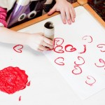 DIY Toilet Paper Roll Heart Stamp-6